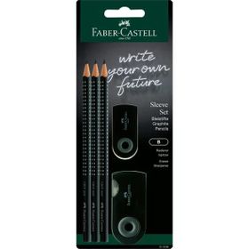 Faber Castell 2024 Siyah Kurşun Kalem Ofis Seti