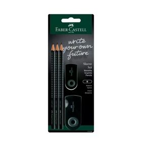 Faber Castell 2024 Siyah Kurşun Kalem Ofis Seti
