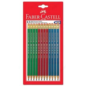 Faber-Castell 2120 12'li Silgili Kurşun Kalem