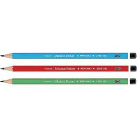 Faber-Castell 2160 Johann Köşeli Mercanlı Kurşun Kalem