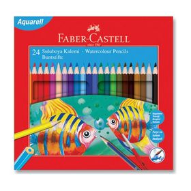 Faber Castell 24 Renk Boya Kalemi Aquarell