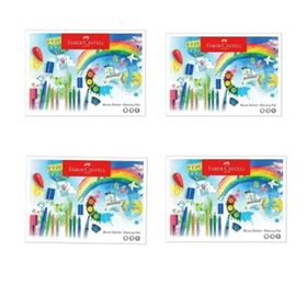 Faber Castell 25x35 cm 15 Yaprak 4'lü Karton Kapak Resim Defteri