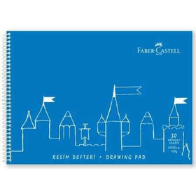 Faber-Castell 25x35 cm 30 Yaprak Resim Defteri
