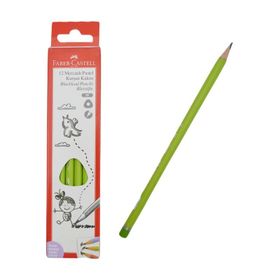 Faber Castell 2B Pastel Yeşil 12 Adet Kurşun Kalem