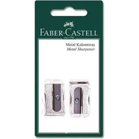Faber Castell 2'li Metal Kalemtıraş