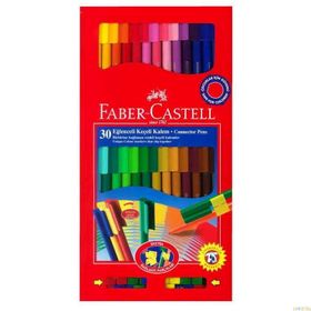 Faber Castell 30 Renk Eğlenceli Keçeli Kalem