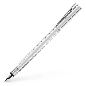 Faber-Castell 342000 Neo Slim Parlak Çelik M Uçlu Dolma Kalem