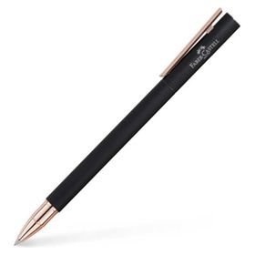Faber-Castell 343114 Neo Slim Mat Siyah Rose Gold Roller Kalem