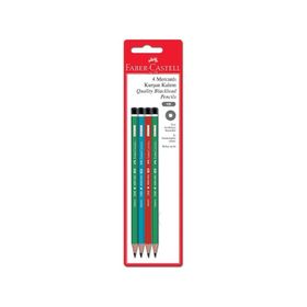 Faber Castell 4 Adet Mercanlı Kurşun Kalem
