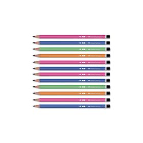 Faber Castell 4 Opak 2B Kırmızı Kopya Kurşun Kalem