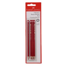 Faber-Castell 410400 -4Lü Kırmızı Kurşun Kalem