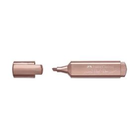 Faber Castell 46 Metalik Rose Gold 10'lu Fosforlu Kalem