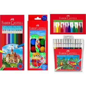 Faber Castell 4'lü Boyama Seti