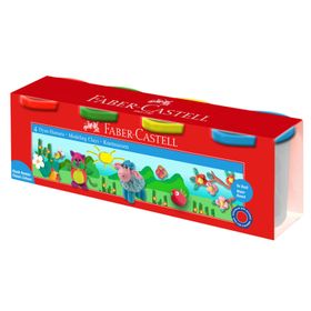Faber-Castell 4x100 gr Oyun Hamuru