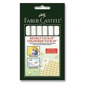 Faber Castell 50 gr Karışık Renk Tackıt Yapışkan
