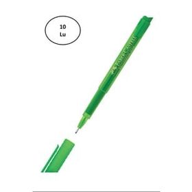Faber Castell 5020155466 10'lu 1554 Açık Yeşil Broadpen