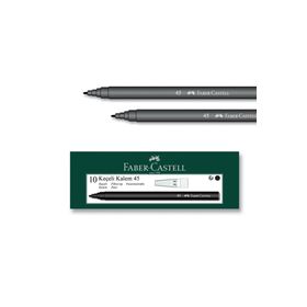 Faber Castell 5061155002 Siyah 10'lu Keçeli Kalem