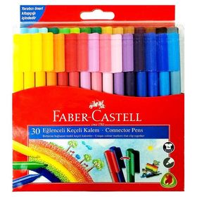 Faber Castell 5068113000 Eğlenceli 30 Renk Keçeli Kalem