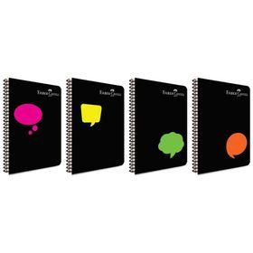 Faber-Castell 50750 Neon 2 100 Yaprak Çizgili Defter