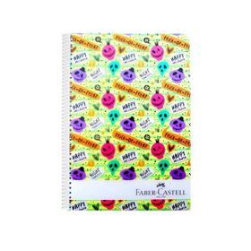 Faber Castell 5075000063 B5 100 Yaprak Spiralli Plastik Kapak Çizgili Defter