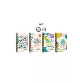 Faber Castell 5075000431000 Grafiti PP Kapak 120 Yaprak Çizgili Spiralli Defter