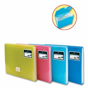 Faber Castell 5075392000000 Körüklü Neon Renkler Sarı Dosya