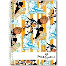 Faber-Castell 5075400511 Spor Sert Kapak Seperatörlü Defter