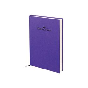 Faber-Castell 5075400859 Natural Defter Ciltli A5 140 Yaprak Mor
