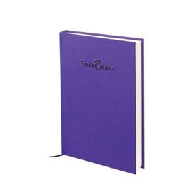 Faber-Castell 5075400859 Natural Defter Ciltli A5 140 Yaprak Mor