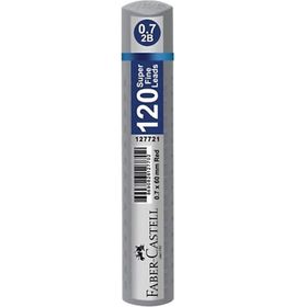 Faber Castell 5090127734000 Grip Tüp Gümüş Min 0.7 2b 60mm 120'li Kalem Ucu