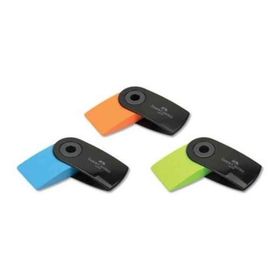 Faber-Castell 5130182470 Siyah Sleeve 24'lü Mini Neon Silgi