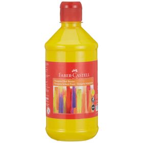 Faber Castell 5170160001 Tempera 500 ml Sarı Akrilik Okul Etkinlik Boyası