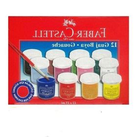 Faber Castell 5170160401 12 Renk 15 ml Guaj Boya