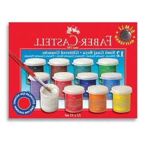 Faber-Castell 5170160404 12 Renk Simli Guaj Boya
