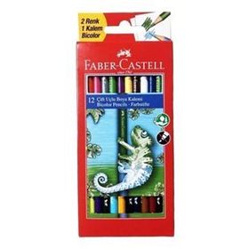 Faber Castell 5171000003 24'lü Renk Çift Uçlu Kuru Boya
