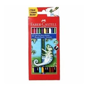 Faber Castell 5171000003 24'lü Renk Çift Uçlu Kuru Boya