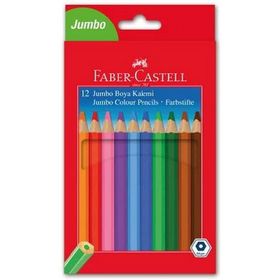 Faber Castell 5171951000 12 Renk Jumbo Boya Kalemi