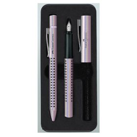 Faber Castell 5178201533000 Grip Edition Glam 0.7 mm İnci Dolma Tükenmez Kalem Seti