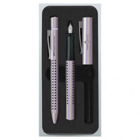 Faber Castell 5178201533000 Grip Edition Glam 0.7 mm İnci Dolma Tükenmez Kalem Seti