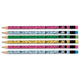 Faber Castell 5244119400 Flowers Silgili Yuvarlak Kurşun Kalem
