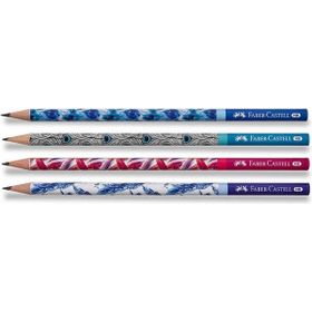 Faber-Castell 5244119602 Peacock Desenli Kurşun Kalem