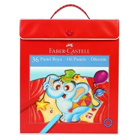 Faber-Castell 5281125136 Pastel Boya Red Line Çantalı 36 Renk