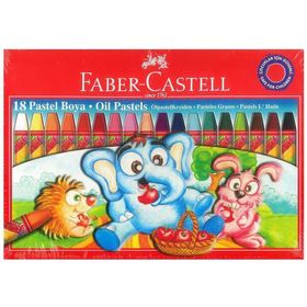 Faber-Castell 5282125318 Karton Kutulu 18 Renk Pastel Boya