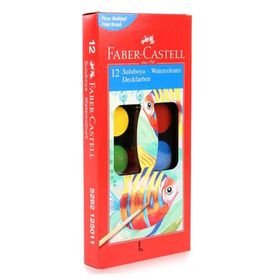 Faber-Castell 5292 125011 12 Renk Küçük Boy Sulu Boya