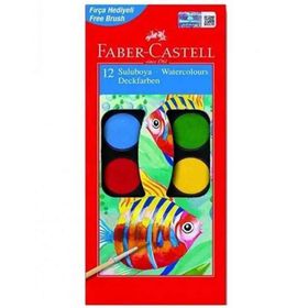 Faber-Castell 5292125023 12 Renk Tablet Suluboya