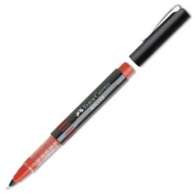 Faber Castell 5405 0.5 mm Kırmızı 10 Adet İğne Uçlu Roller Kalem