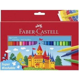 Faber Castell 554204 50'li Yıkanabilir Keçeli Kalem