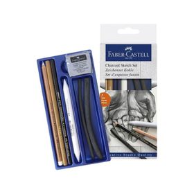 Faber Castell 5727711 Charcoal Sketch Set- Kömür Eskiz Seti