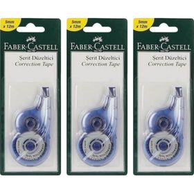 Faber Castell 5mm x 12m 3 Adet Şerit Düzeltici