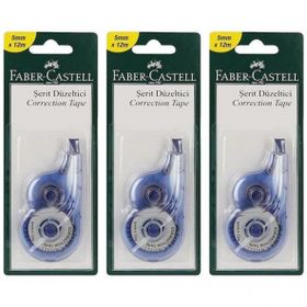 Faber Castell 5mm x 12m 3 Adet Şerit Düzeltici